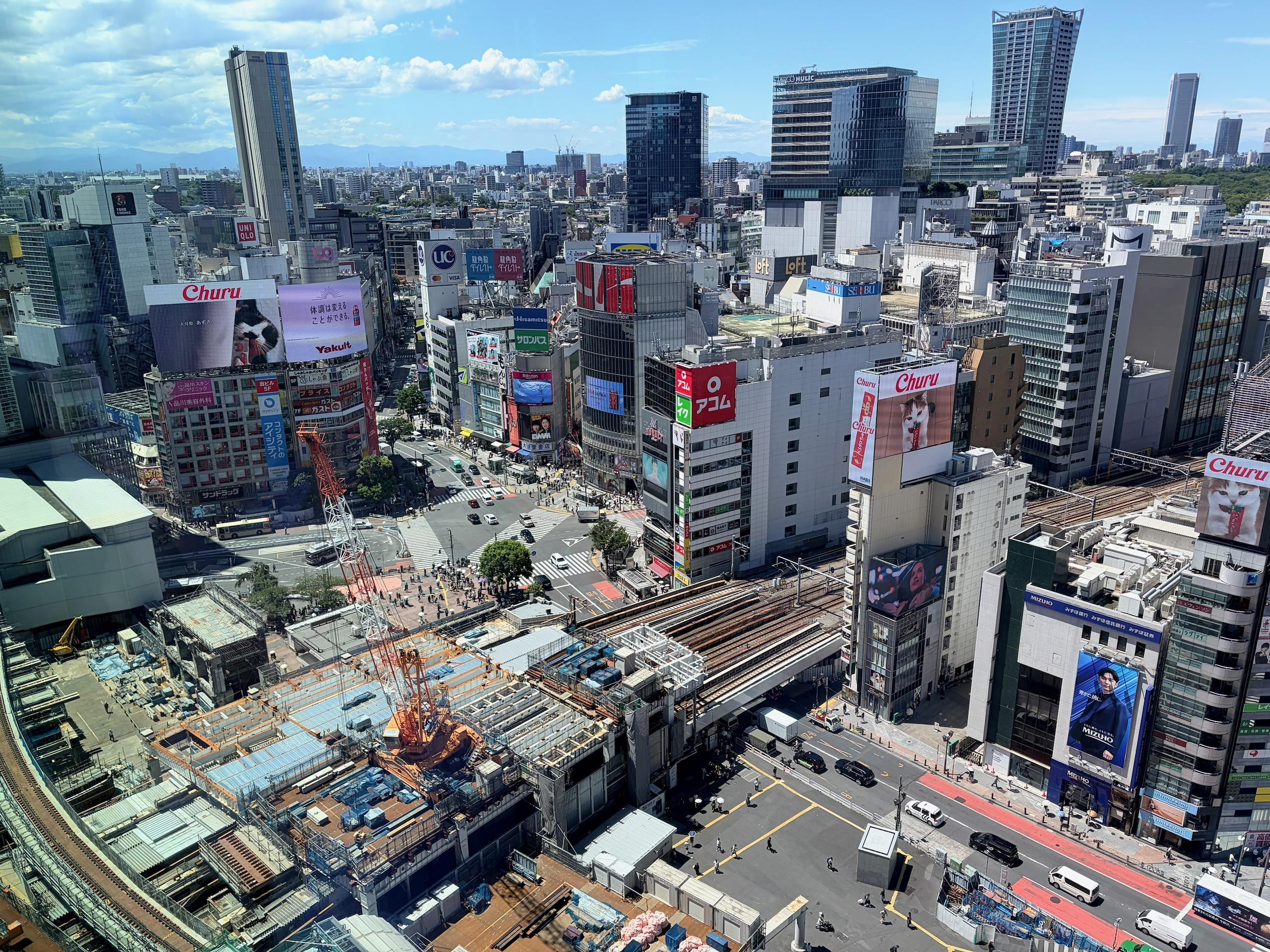 涩谷全向十字路口