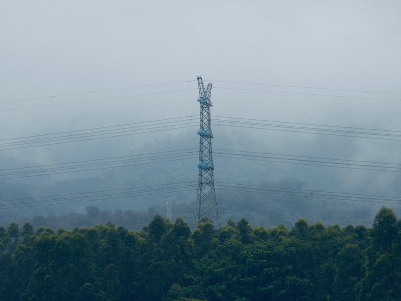 雨后的象头山